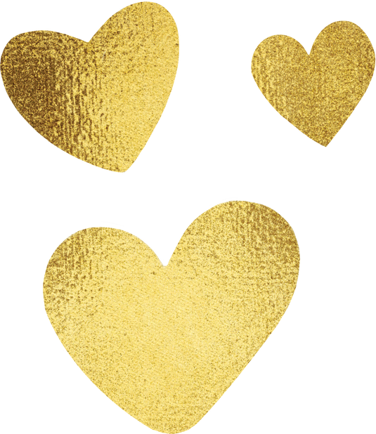 glitter hearts before the feast of love st. Valentine